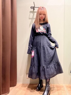 hzktoさん（レディース・161cm）の冬コーディネート