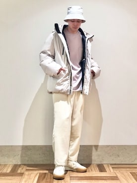 「INFIELDER DESIGN（インフィールダーデザイン）のアイテム」を使った、EIJIさん（メンズ・173cm）の冬コーディネート