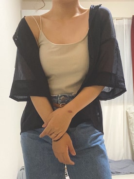 「RIBOU（リボウ）のアイテム」を使った、shiiiioriさん（レディース・150cm）の夏コーディネート