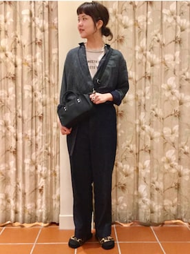 「HAVERSACK」｜nishikawaさん（レディース・166cm）の春コーディネート