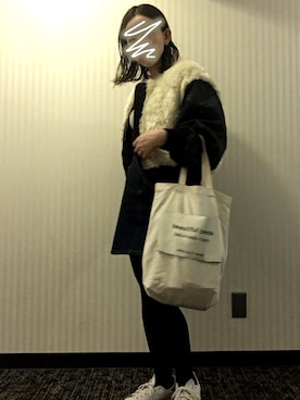 「MACPHEE（マカフィー）のアイテム（ブルゾン）」を使った、akriiiinさん（レディース・156cm）の春コーディネート