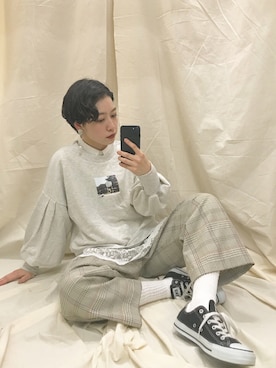 mahoさん（レディース・159cm）の春コーディネート