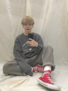 mahoさん（レディース・159cm）の春コーディネート