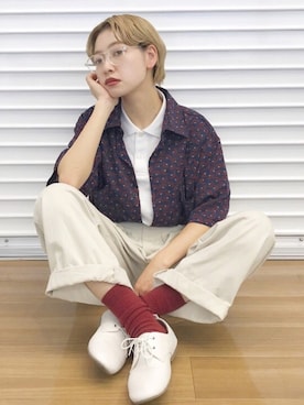 mahoさん（レディース・159cm）の夏コーディネート