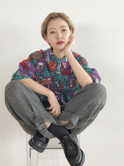 秋感のある柄コーデ Mahoのお気に入りフォルダ Wear