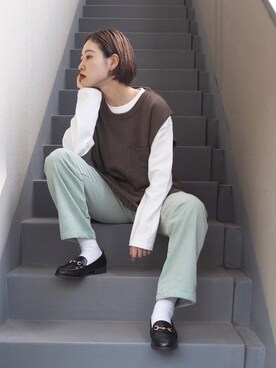 mahoさん（レディース・159cm）の秋コーディネート