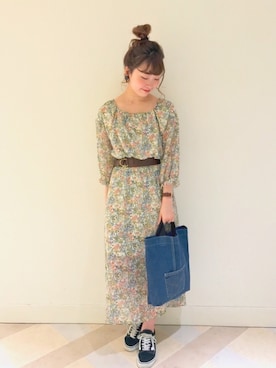 itabaさん（レディース・160cm）の春コーディネート