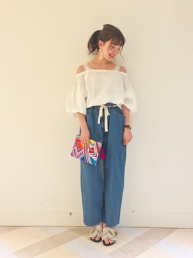 itabaさん（レディース・160cm）の夏コーディネート