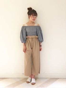 itabaさん(レディース・160cm)の夏コーディネート