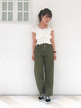 itabaさん（レディース・160cm）の夏コーディネート