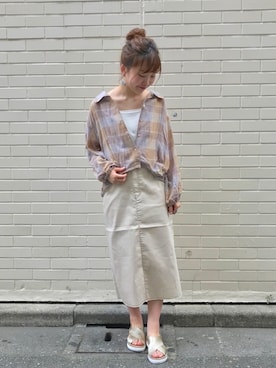 itabaさん（レディース・160cm）の夏コーディネート