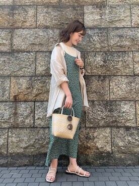 itabaさん（レディース・160cm）の春コーディネート