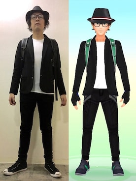 チャムさん（メンズ・168cm）の冬コーディネート