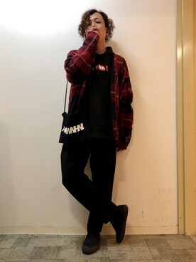 チャムさん（メンズ・168cm）の冬コーディネート