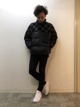 「DISCOVERED（ディスカバード）のアイテム（ジャケット/アウター）」を使った、チャムさん（メンズ・168cm）の冬コーディネート
