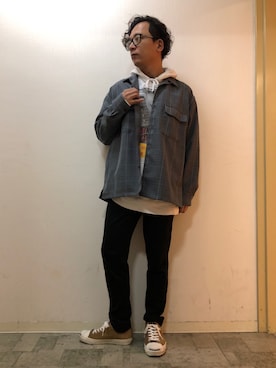 チャムさん(メンズ・168cm)の冬コーディネート