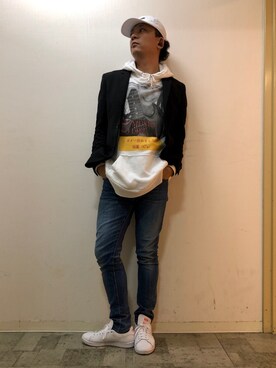 チャムさん（メンズ・168cm）の冬コーディネート