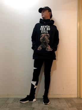 チャムさん（メンズ・168cm）の冬コーディネート