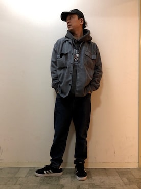 チャムさん（メンズ・168cm）の春コーディネート