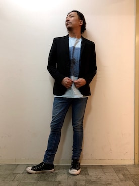 チャムさん（メンズ・168cm）の春コーディネート