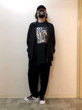 「FR2（エフアールツー）のアイテム（その他）」を使った、チャムさん（メンズ・168cm）の春コーディネート