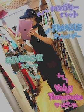 「GIVENCHY」｜「アイテム（その他）」を使った、YUR!Aさん（レディース・160cm）の夏コーディネート