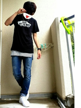 うめGRさん（メンズ・169cm）の夏コーディネート