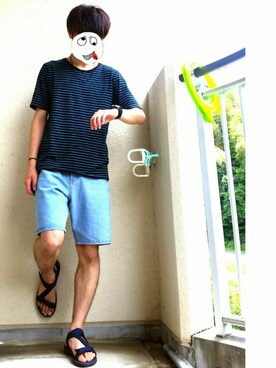 うめGRさん（メンズ・169cm）の夏コーディネート