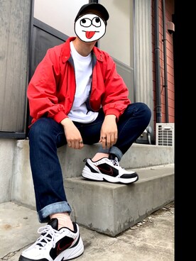 「チャイハネ（チャイハネ）のアイテム（リング）」を使った、うめGRさん（メンズ・169cm）の春コーディネート