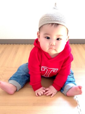 akishiさん（キッズ・80cm）の春コーディネート