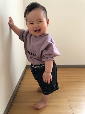 akishiさん（キッズ・80cm）の春コーディネート