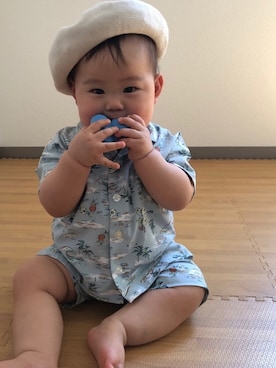 akishiさん（キッズ・80cm）の夏コーディネート