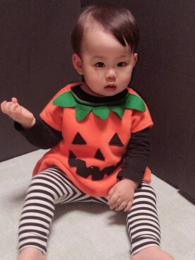 akishiさん（キッズ・80cm）の秋コーディネート