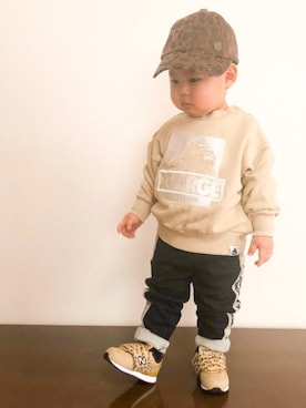 akishiさん（キッズ・80cm）の冬コーディネート