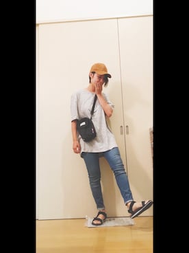「Ollie（オーリー）のアイテム」を使った、よこさん（レディース・158cm）の夏コーディネート