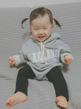 ヘアゴムを使った 赤ちゃん の人気ファッションコーディネート Wear