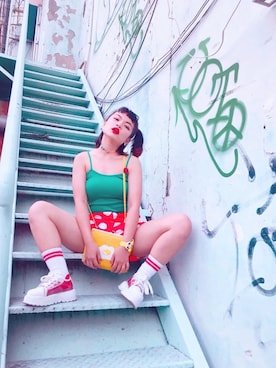 肥肉甜新🐷さんのコーディネート