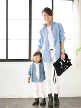 吉川まあこさん（レディース・166cm）の春コーディネート