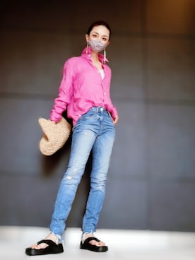 naturalcolorさん（レディース・151cm）の春コーディネート