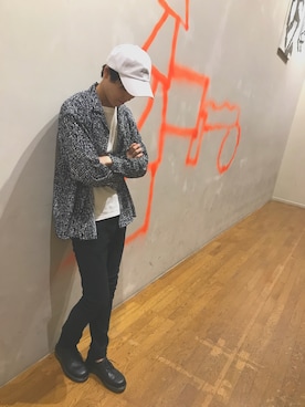 「improves（インプローブス）のアイテム（チノパンツ）」を使った、KOUさん（メンズ・172cm）の秋コーディネート