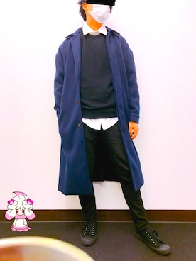 「おとなしめ」｜KOUさん（メンズ・171cm）の冬コーディネート
