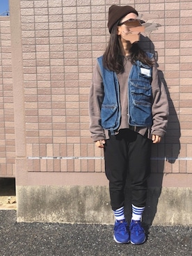 monさん（レディース・148cm）の冬コーディネート