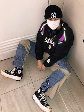 「runstarhike」｜kkkさん（メンズ・165cm）の秋コーディネート