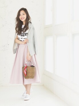 eriさん（レディース・168cm）の春コーディネート