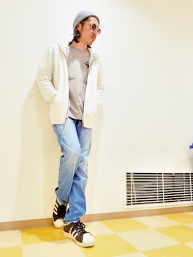 「TYPE BLUE（タイプブルー）のアイテム」を使った、mr.sakuraiさん（メンズ・169cm）の冬コーディネート