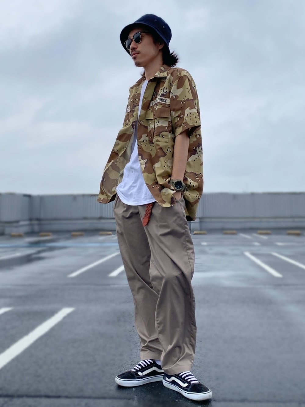 Schott×DICKIES/ディッキーズ/2TUCK TAPERED PANTS/ツータック