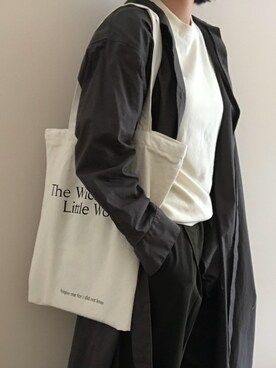 「working style」｜「アイテム（ステンカラーコート）」を使った、breach_mさん（レディース・161cm）の秋コーディネート