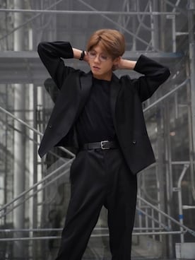【4×4 21S/S】 ショートダブルジャケット　セットアップ　s Lui's（ルイス）の「【4×4 セットアップシリーズ 21S/S