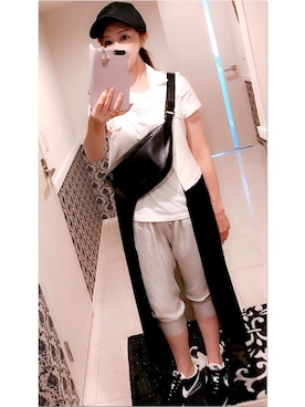 「vin(ヴィン)のアイテム」を使った、maononさん(レディース・160cm)の秋コーディネート