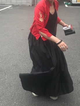 「アイテム（ミリタリージャケット）」を使った、わか さん（レディース・155cm・20代）の秋コーディネート